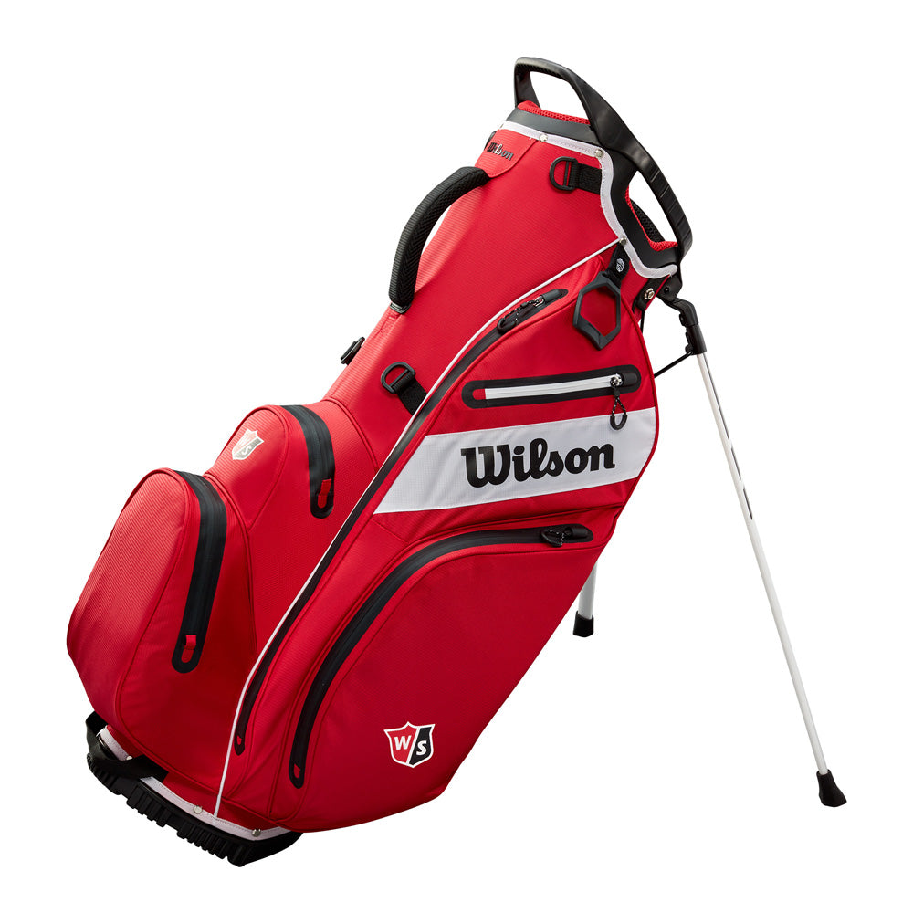Wilson Staff EXO Dry Golf Stand Bag Red/Black/White  