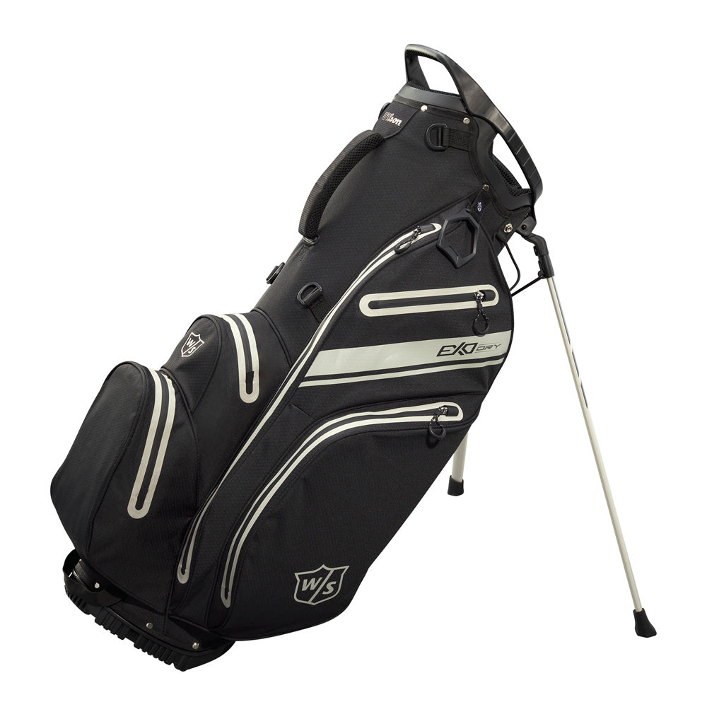 Wilson Staff EXO Dry Golf Stand Bag Black/Charcoal/Silver  