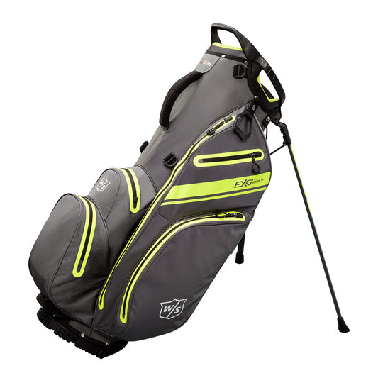 Wilson Staff EXO Dry Golf Stand Bag Black/Charcoal/Silver  