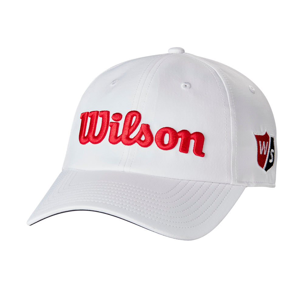 Wilson Staff Pro Tour Golf Cap White/Red  