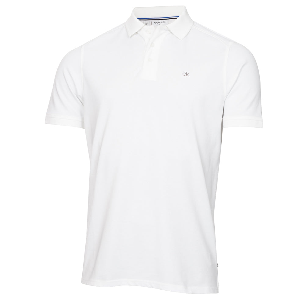 Calvin Klein Campus Mens Golf Polo Shirt C9429 White S 