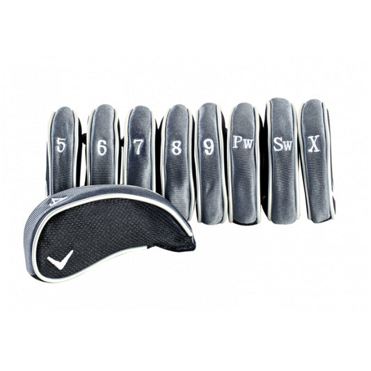 Callaway Golf Iron Head Covers 4-SW Black / Grey