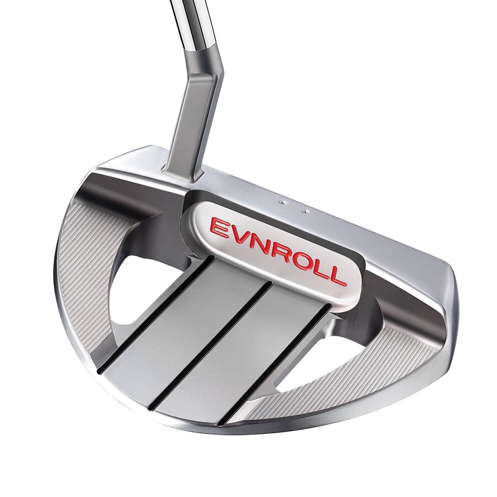 Evnroll Putters ER7v1 Short Slant Full Mallet Golf Putter + Gravity Grip 33 Right Hand 