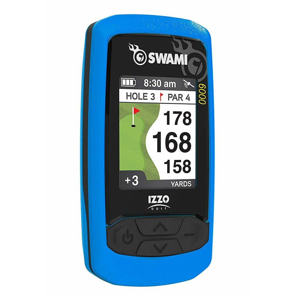 IZZO Golf Swami 6000 Handheld Golf GPS Blue  