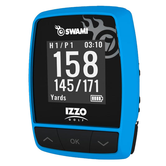 Izzo Golf Swami Kiss Handheld GPS Blue  