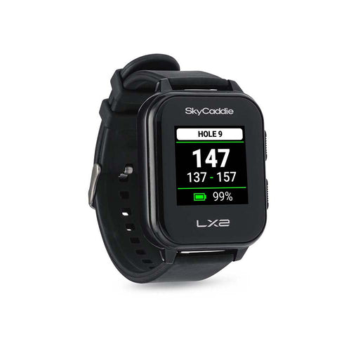 SkyCaddie LX2 Tourbook Golf GPS Watch Black  