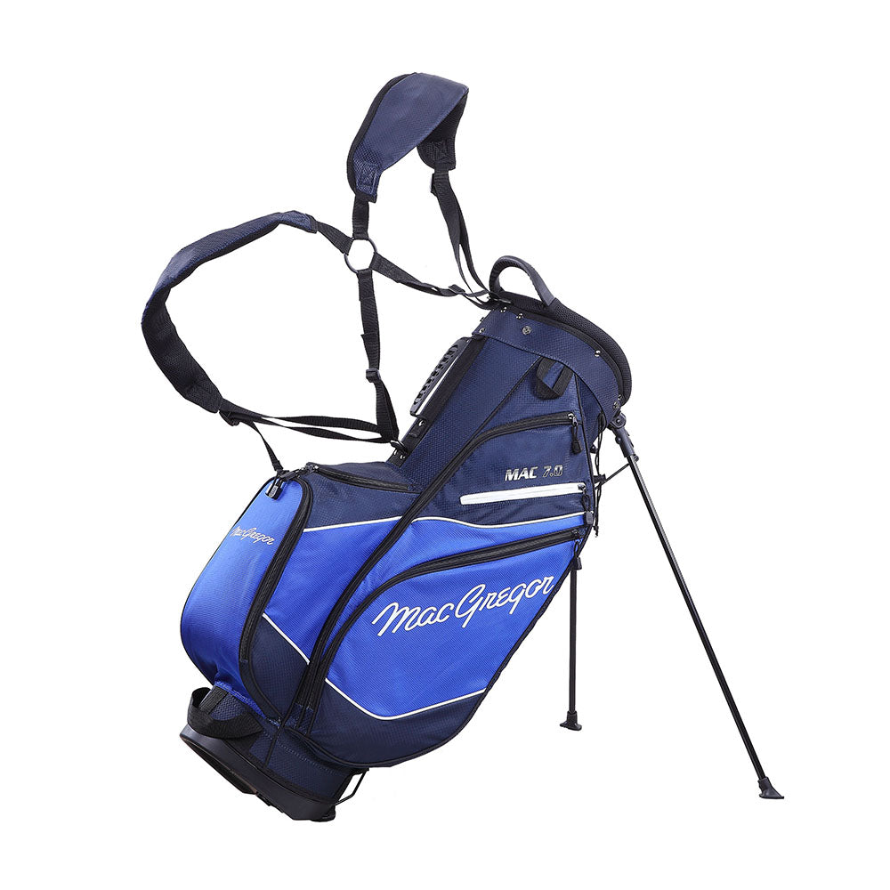 MacGregor Mac 7.0 9.5" Golf Stand Bag Navy/Royal  