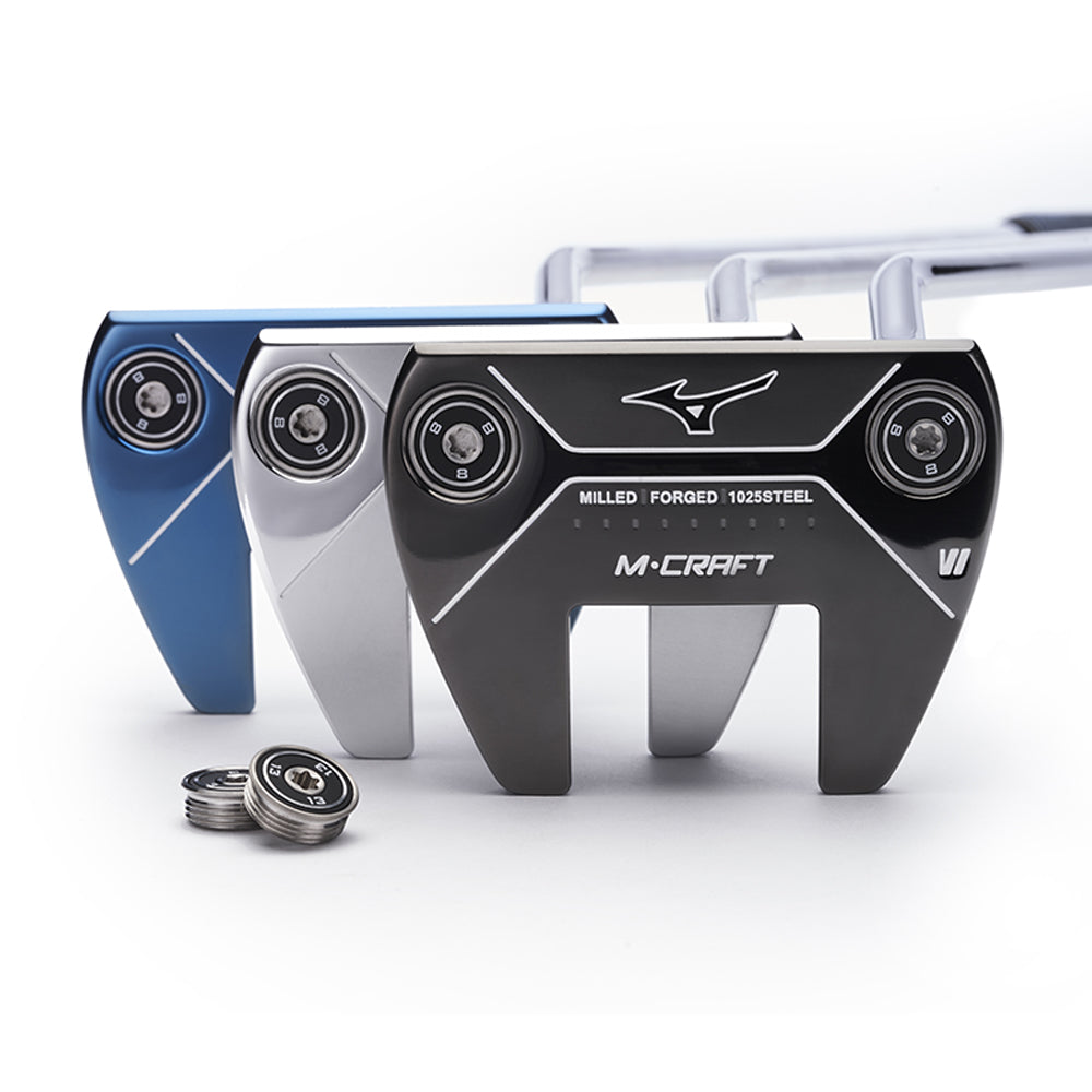 Mizuno M-Craft 6 Gun Metal Golf Putter   