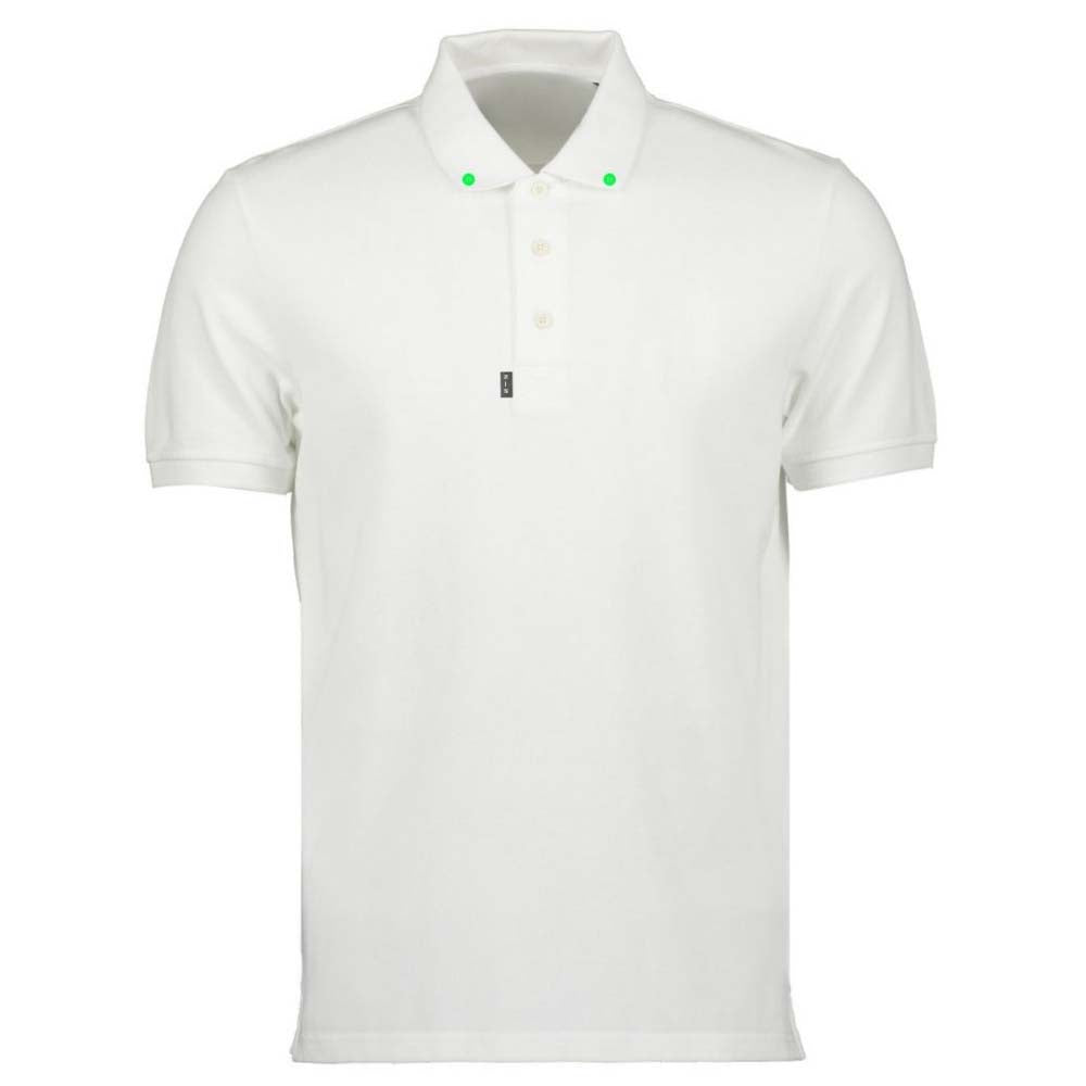 Nilsson Knapp Golf Polo Shirt White S 