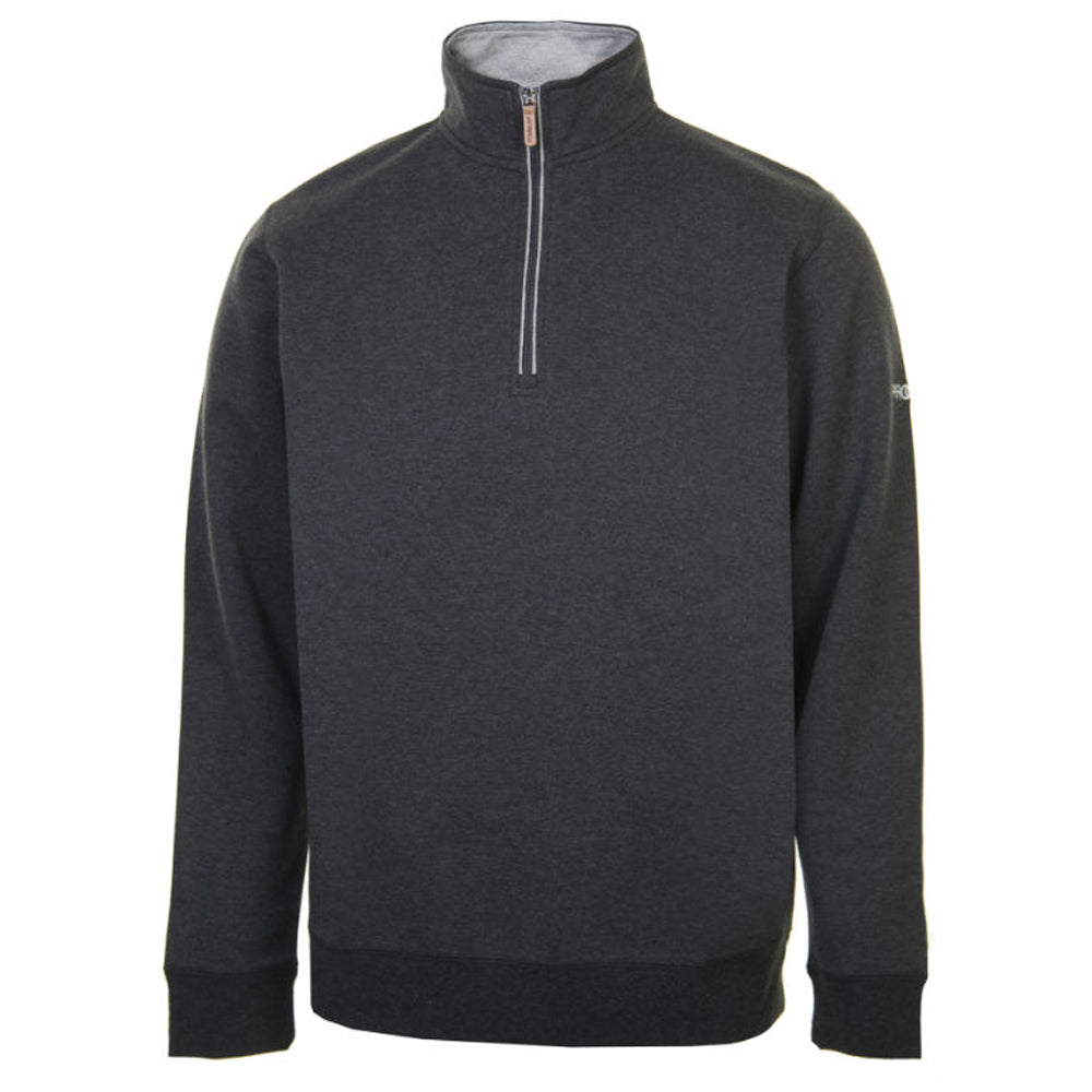 ProQuip Golf Mistral 1/2 Zip Pullover Charcoal M 