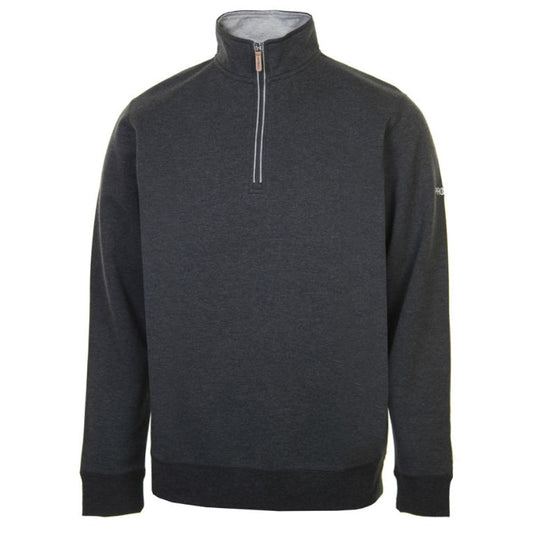 ProQuip Mistral 1/2 Zip Pullover Golf Top Charcoal M 