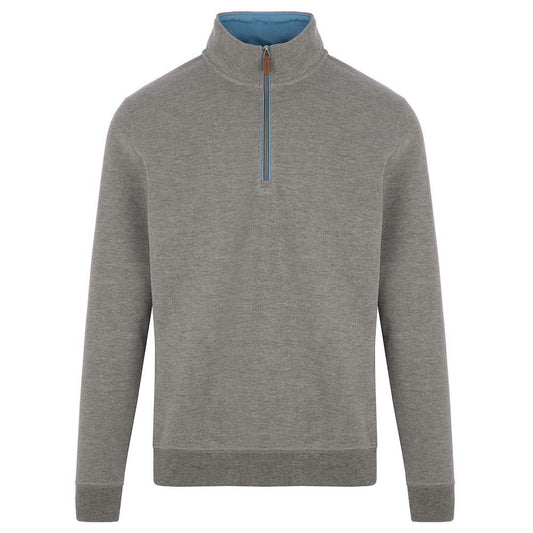 ProQuip Mistral 1/2 Zip Pullover Golf Top Charcoal M 