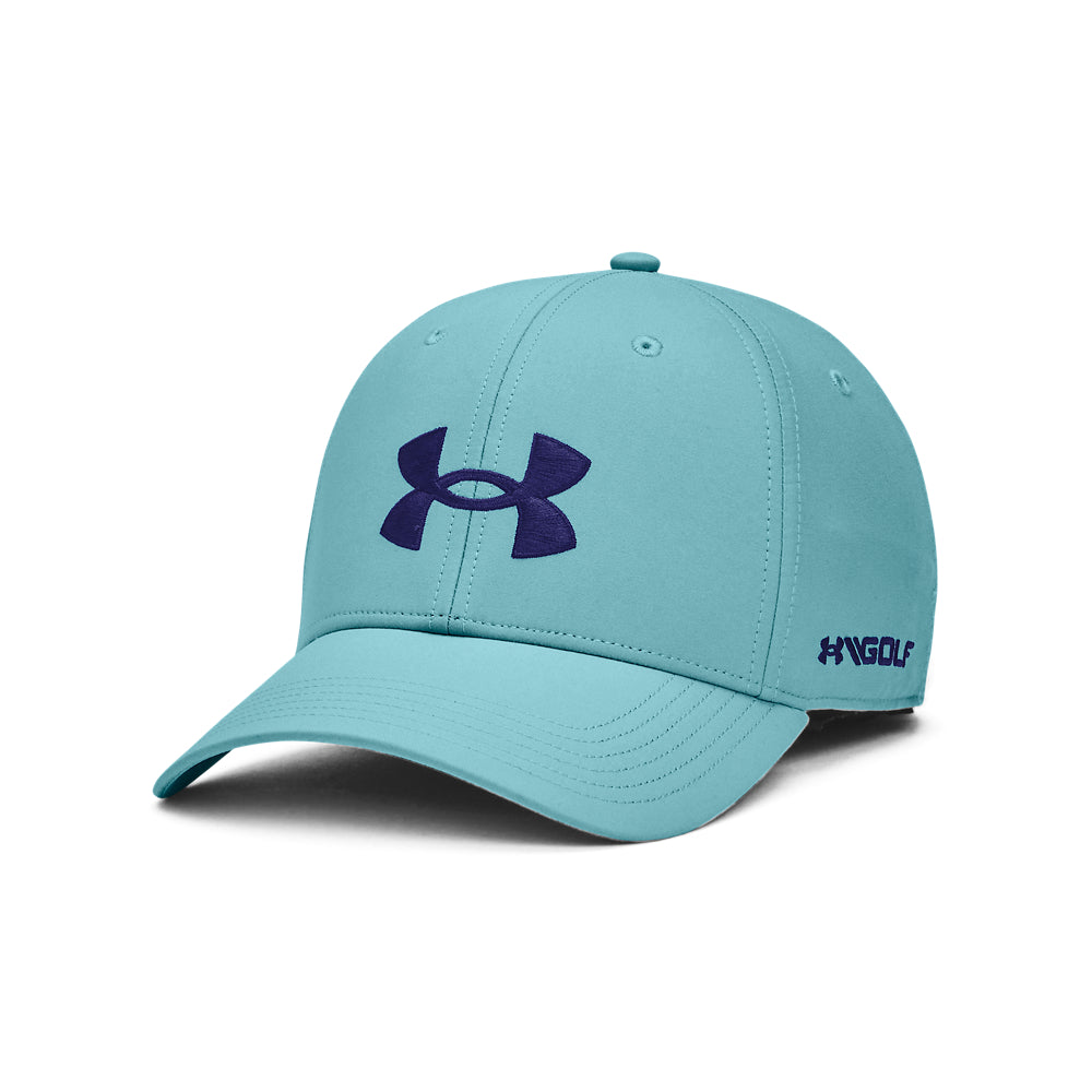Under Armour Golf 96 Adjustable Golf Cap 1361547 Glacier Blue / Sonar Blue 433