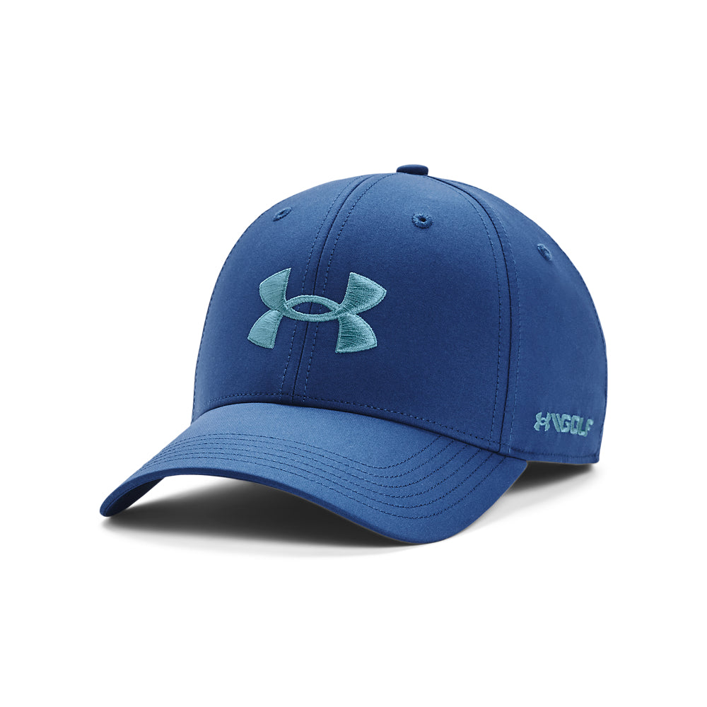 Under Armour Golf 96 Adjustable Golf Cap 1361547 Blue Mirage / Glacier Blue 471