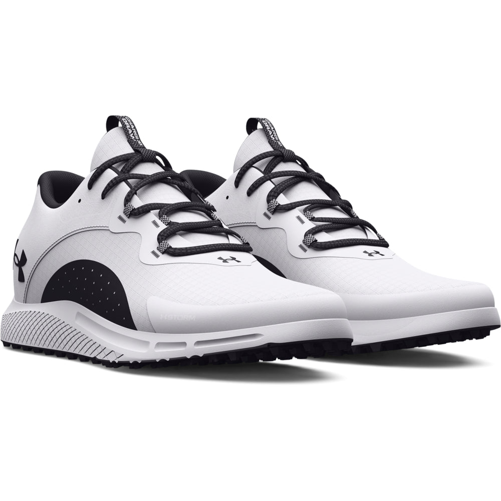 Under Armour Charge Draw 2 SL Golf Shoe 3026399 White / Black / Black 100 7.5 
