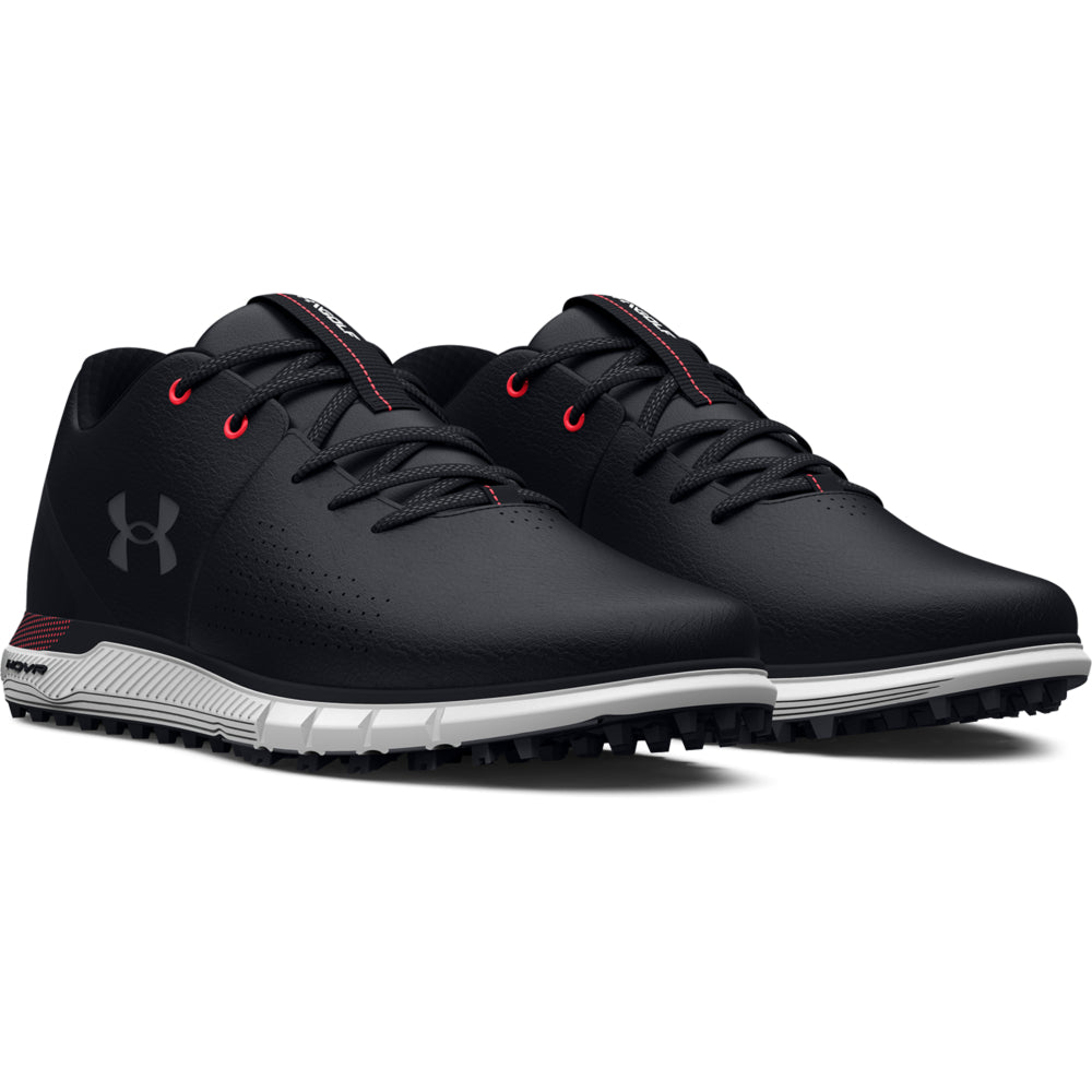 Under Armour HOVR Fade 2 SL Spikeless Golf Shoes 3026970 Black / Black / Pitch Grey 001 7 