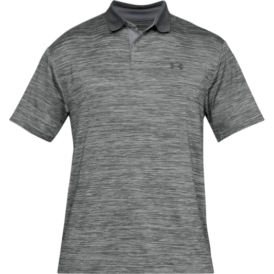 Under Armour Golf Performance 2.0 Polo Shirt 1342080 - Grey Steel / Black 035 M 