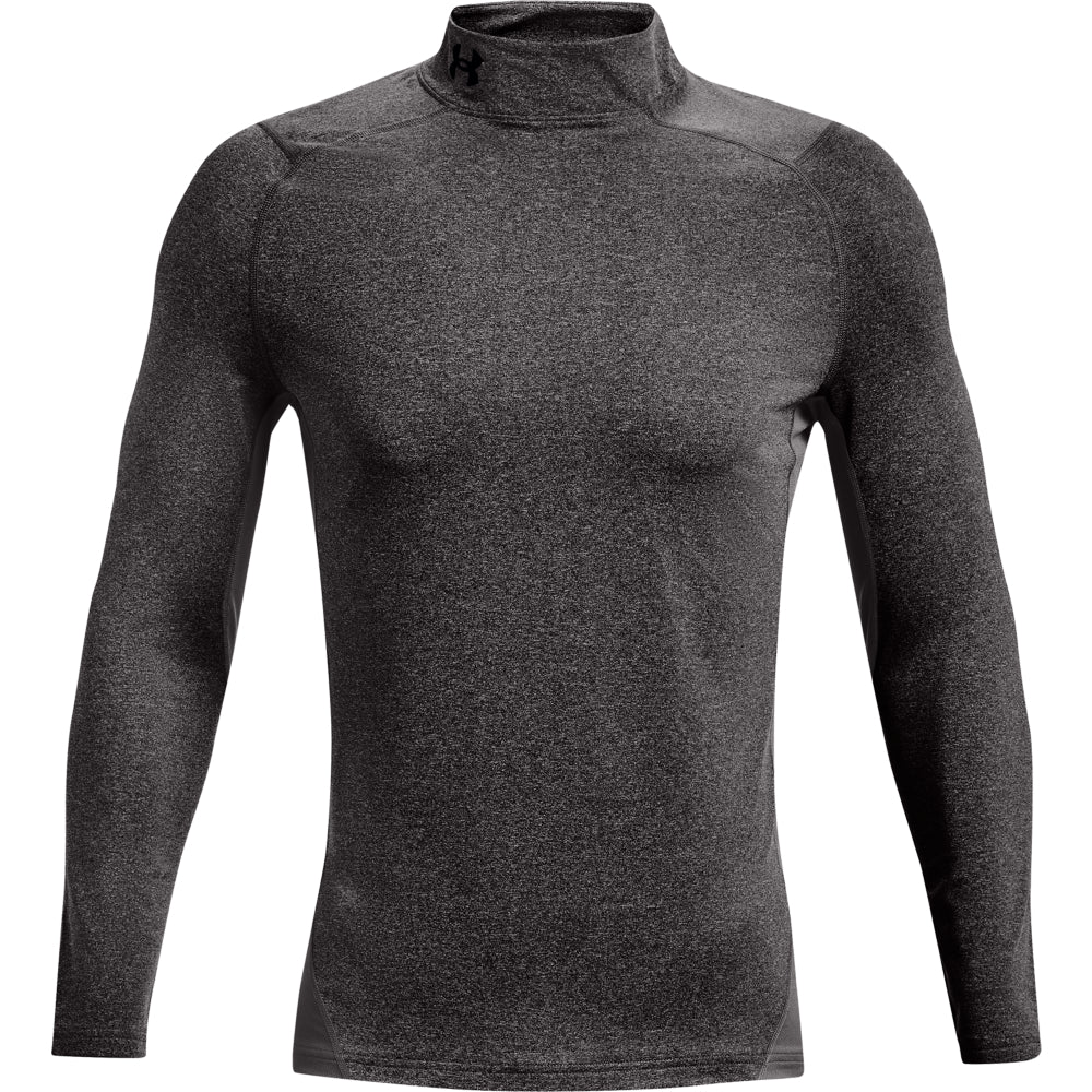 Under Armour Cold Gear Armoured Fitted Mock 1366066 charcoal-light-heather-black-020 M 
