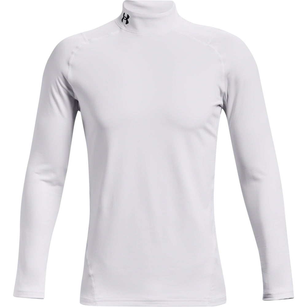 Under Armour Cold Gear Armoured Fitted Mock 1366066 White / Black 100 M 