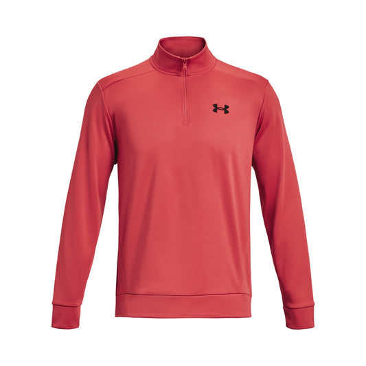 Under Armour Fleece 1/4 Zip Pullover Top 1373358 Black 001 S