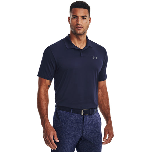 Under Armour Performance 3.0 Golf Polo Shirt 1377374 Midnight Navy / Pitch Grey 410 S 