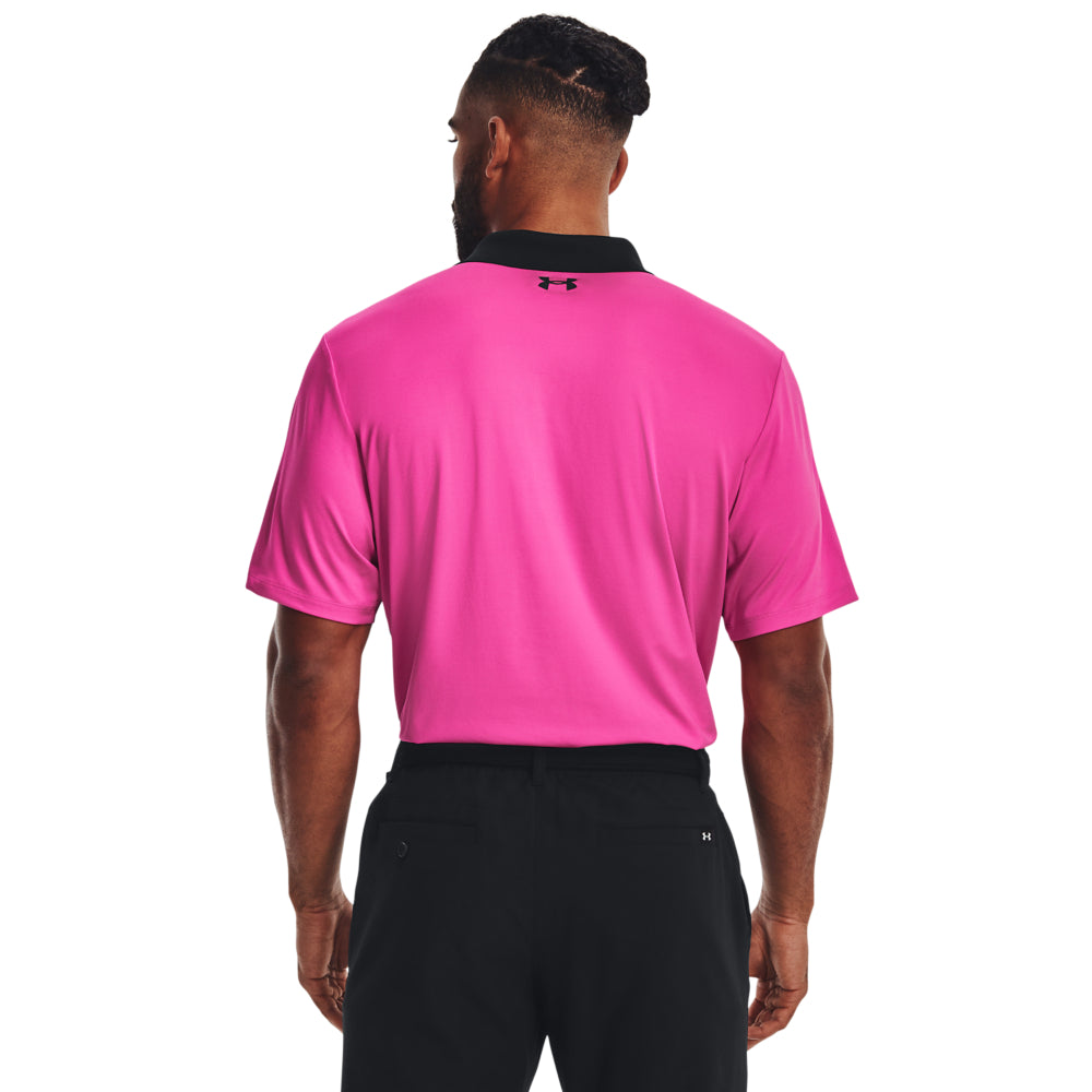 Under Armour UA Performance 3.0 Colour Block Golf Polo Shirt 1377375   