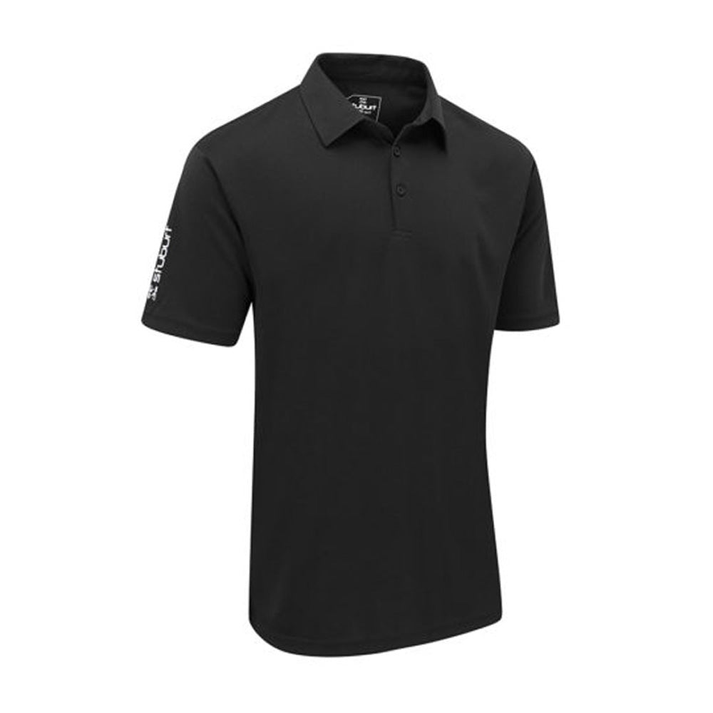 Stuburt Sport Tech Golf Polo Shirt Black XL 
