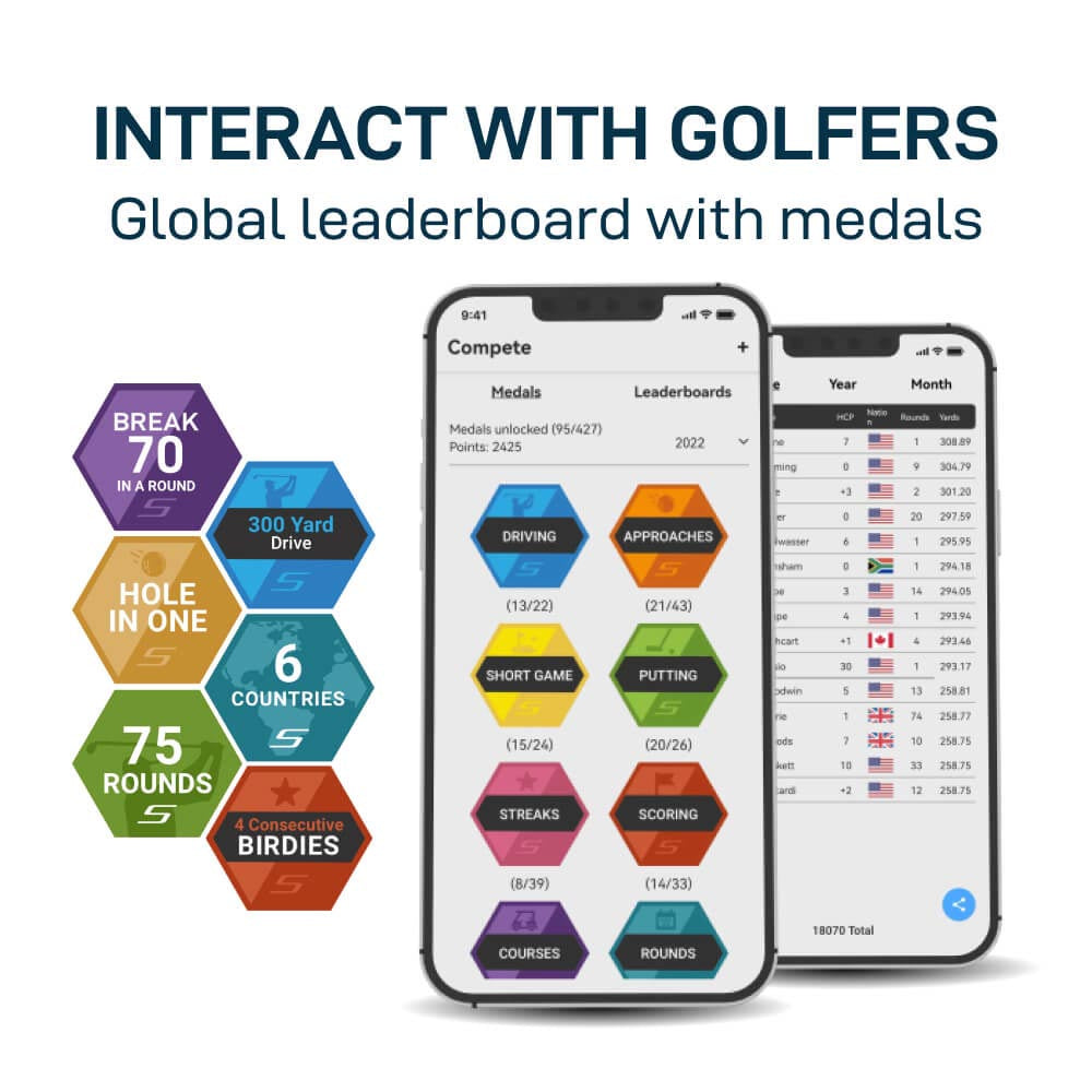Shot Scope X5 Premium Golf GPS Watch with Automatic Performance Tracking - Ex-Demo