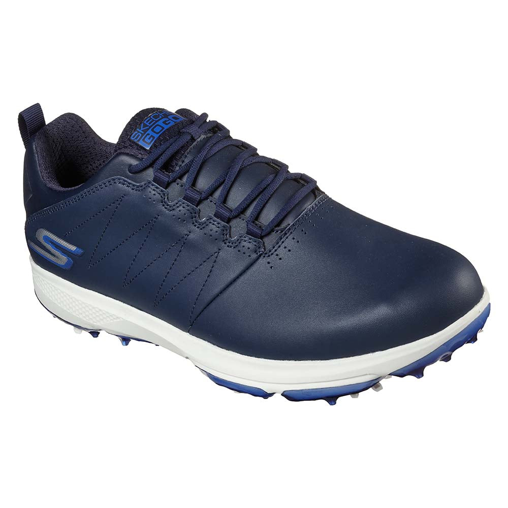 Skechers Pro 4 Legacy Spiked Golf Shoes Navy 6.5 