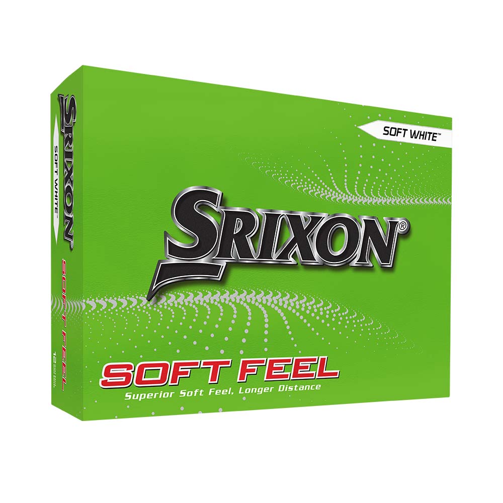 Srixon Soft Feel Golf Balls White  