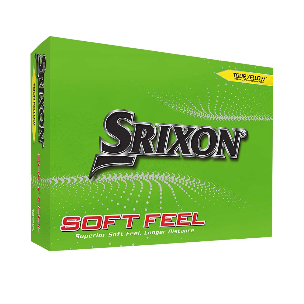 Srixon Soft Feel Golf Balls Tour Yellow  