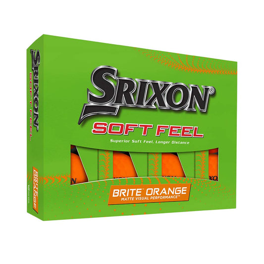Srixon Soft Feel Brite Golf Balls 2023 Green  