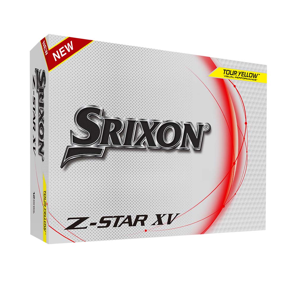 Srixon Z-Star XV Gen 8 Golf Balls Yellow  