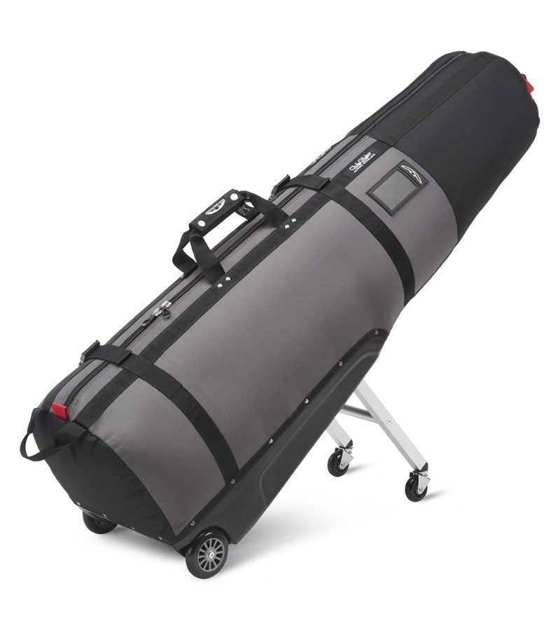Sun Mountain Club Glider Journey Deluxe Golf Travel Bag - Black/ Gunmetal