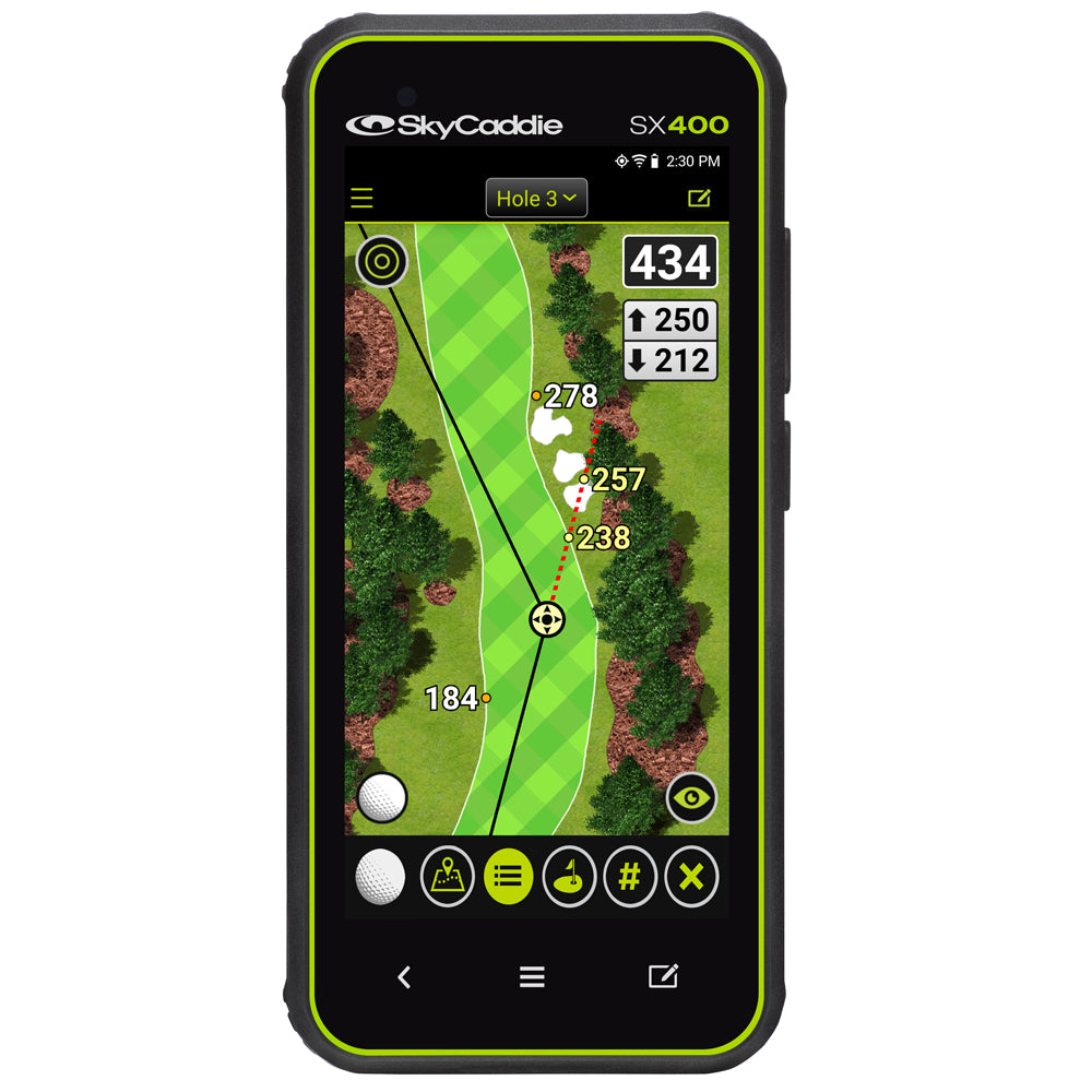 SkyCaddie SX400 Golf GPS 4" Screen Handheld Device   