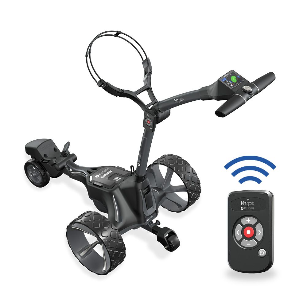 Motocaddy M7 GPS Remote Control Ultra Electric Golf Trolley Major