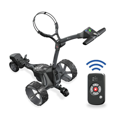 Motocaddy M7 GPS Remote Control Ultra Electric Golf Trolley Umbrella Holder  