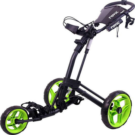 Clicgear Rovic RV2L Lite 3 Wheeled Push Golf Trolley Charcoal/Black  